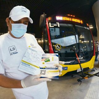 A contrarreloj, socializan cambio en rutas por Línea 3