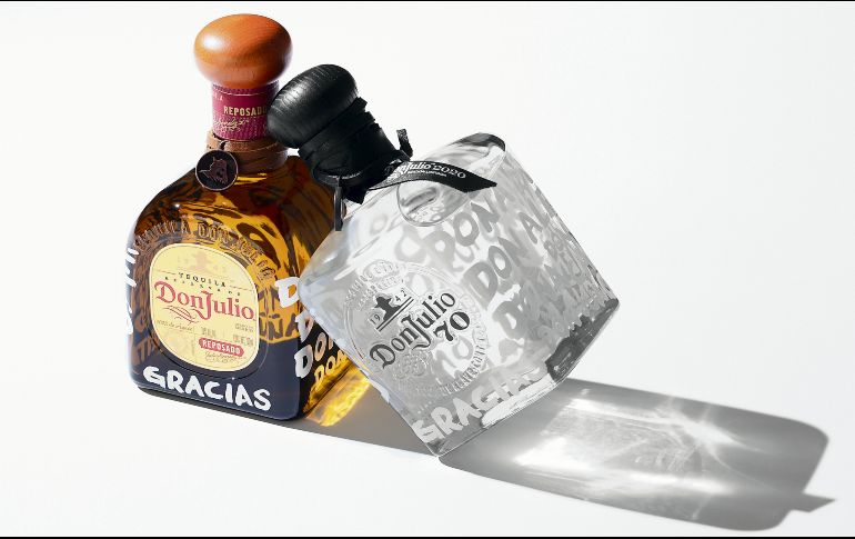 Homenaje. Tequila Don Julio preparó una edición limitada de Don Julio Reposado y Don Julio 70. ESPECIAL