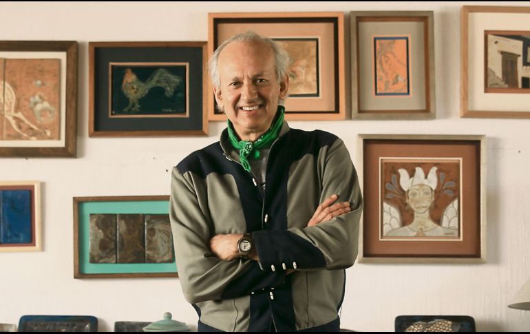 Paco Padilla. El cantante y artesano posa desde su taller ubicado en Tlaquepaque. EL INFORMADOR/Archivo