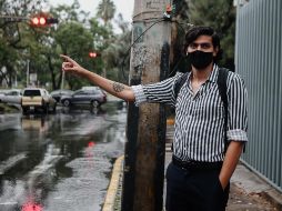 Kevin Amézquita tenía que abordar tres autobuses para llegar a la casa de su novia. EL INFORAMDOR/G. Gallo