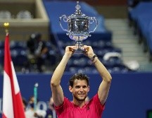 Thiem dio por terminada una racha de 13 torneos de Grand Slam acumulados por Djokovic, Nadal y Federer. TWITTER / @usopen