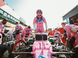 EFICAZ. Pérez aprovechó las circunstancias para cosechar buenos puntos. RACING POINT • G. Gunbar