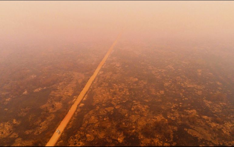 CRISIS CLIMÁTICA Los incendios han aumentado 230% respecto al año pasado. EFE