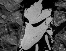 Se cree que el glaciar también se está derritiendo por debajo. Datos de Copernicus/ESA/Sentinel-2B