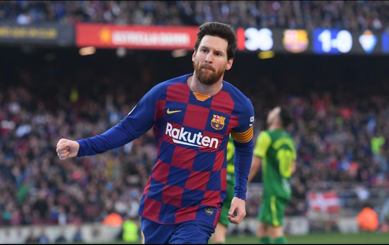 El delantero del Barcelona será el futbolista mejor pago en 2020 con 126 MDD, de los cuales 92 en concepto de salarios y 34 por contratos de publicidad y otros ingresos. AFP / ARCHIVO