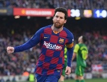 El delantero del Barcelona será el futbolista mejor pago en 2020 con 126 MDD, de los cuales 92 en concepto de salarios y 34 por contratos de publicidad y otros ingresos. AFP / ARCHIVO