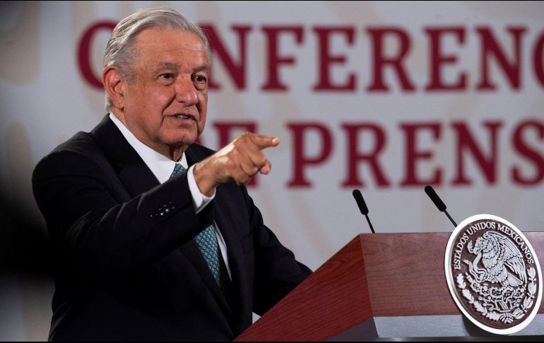 El Presidente López Obrador señala que se trata de un asunto político que ha venido planteando desde hace mucho tiempo. EFE