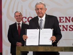 El Presidente López Obrador declara que la última palabra la tendrá la Suprema Corte de Justicia de la Nación (SCJN). EFE