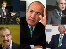 Se juzgaría a las administraciones de Carlos Salinas de Gortari, Ernesto Zedillo, Vicente Fox, Felipe Calderón y Enrique Peña Nieto. ESPECIAL /