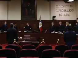 El oficio está dirigido a Arturo Zaldívar, presidente de la Suprema Corte, y fue remitido por Eduardo Ramírez Aguilar, presidente de la Mesa Directiva del Senado. SUN/ARCHIVO