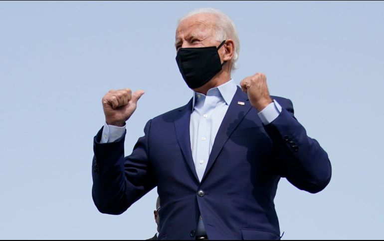 Joe Biden visitó Florida, un estado clave en la contienda presidencial. AP/P. Semansky
