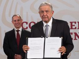 La pregunta propuesta por el presidente implica la investigación de Carlos Salinas de Gortari, Ernesto Zedillo, Vicente Fox, Felipe Calderón y Enrique Peña Nieto. EFE/Presidencia de México