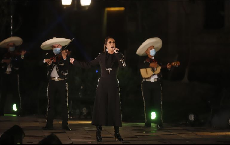 Edith Márquez presentó un pequeño concierto. EL INFORMADOR/F. Atilano