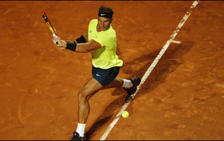 Tras conquistar el torneo de Acapulco en su último encuentro, disputado el 1 de marzo ante el estadounidense Taylor Fritz, Nadal volvió a competir en Roma. EFE / C. Brunskill