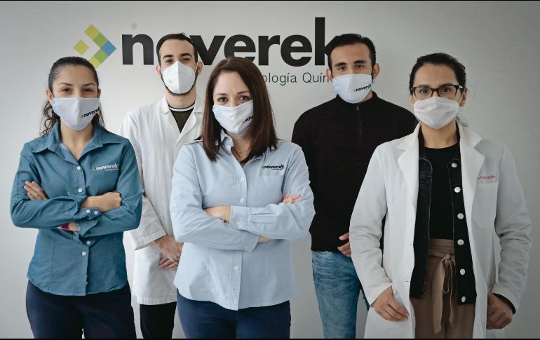 Integrado por profesionales de distintas áreas, el equipo de Noverek elabora productos de alta calidad. EL INFORMADOR/F. Atilano