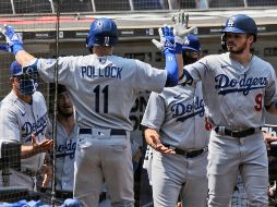 Los Dodgers van primeros de la División Oeste de la Liga Nacional. AP