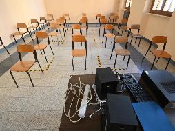 Se prevé que la asistencia sea de lunes a jueves en horarios reducidos: dos horas y media para preescolares, tres para primarias y cuatro para secundarias. AFP/V. Pinto