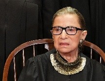 Ginsburg, nacida en Brooklyn, Nueva York, en 1933, sirvió en la corte durante 27 años. AFP / ARCHIVO