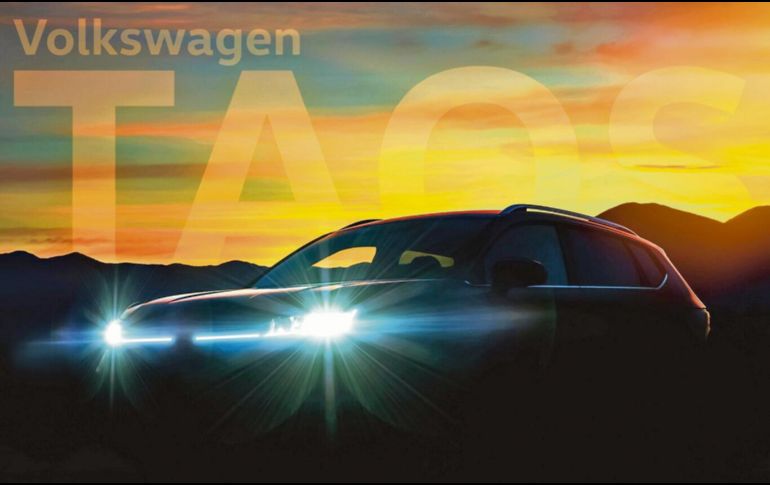 Taos busca ofrecer “experiencias grandiosas”; la marca alemana compartió este boceto. ESPECIAL/Volkswagen