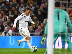 jugar ni un minuto en dos partidos, Hazard ha trabajado al margen desde que llegó a la ciudad deportiva madridista. AFP / ARCHIVO