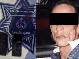 El sujeto es identificado como Luis Jorge “N” de 41 años. ESPECIAL/ Policía de Guadalajara