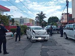 Tras una persecución, los uniformados interceptaron el vehículo en Bolivia y La Rábida, en la colonia Colón. ESPECIAL