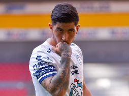 Víctor Guzmán cobró correctamente el penal para darle el triunfo a Pachuca. Imago7