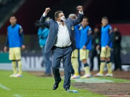 CONTENTO. El 'Piojo' se mostró satisfecho con la victoria ante las Chivas. IMAGO7