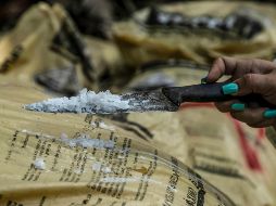 La SRE presumió el decomiso de drogas y el bloqueo de cuentas bancarias ligadas al Cártel Nueva Generación. AFP/ARCHIVO