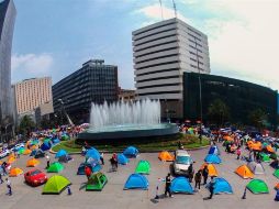 El Presidente Andrés Manuel López Obrador aseguró este domingo que se garantizará la libertad de los manifestantes y no serán molestados. EFE/J. Pazos