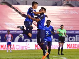 Rayados logró sumar de a tres en su visita a San Luis. Imago7 / S. Miranda