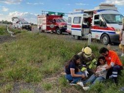 El hecho ocurrió en el kilómetro 46 de la autopista León-Aguascalientes a la altura del municipio de Unión de San Antonio. ESPECIAL