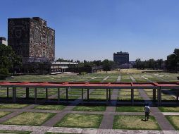 La UNAM suspendió las actividades presenciales el pasado 17 de marzo y finalizó el curso pasado a través de clases en línea. SUN/ARCHIVO