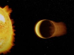 LTT 9779 b tiene una atmósfera con una masa equivalente a unas tres veces la masa de la Tierra. TWITTER / @uchile