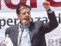 Jaime Cárdenas renunció a la dirigencia del Instituto para Devolverle al Pueblo lo Robado luego de tres meses de estar en el cargo. ESPECIAL /