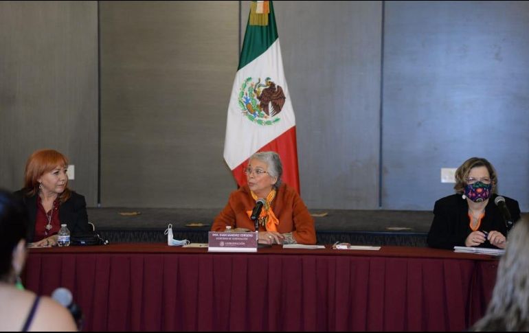 Detallan que Sánchez Cordero será la primera funcionaria pública en comparecer ante el Senado en una nueva ronda de sesiones. TWITTER/@SEGOB_mx