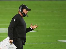 CASTIGADO. Jon Gruden y cuatro entrenadores más fueron sancionados con 100 mil dólares. AFP• E. Miller