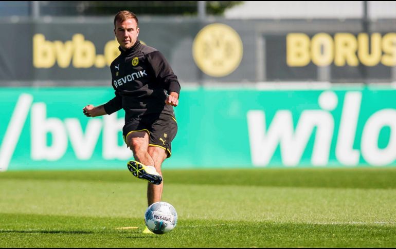 Mario Götze se encuentra libre tras rescindir su contrato con el Borussia Dortmund. TWITTER/@MarioGoetze