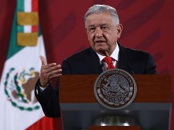 López Obrador agradeció a los contribuyentes, pequeños y grandes, porque entendieron que era un momento difícil. SUN / D. Simón