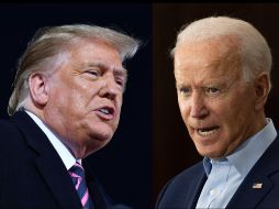 Trump y Biden participarán en tres debates. AFP/ARCHIVO