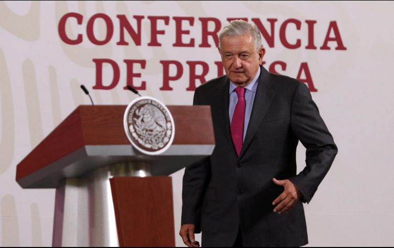 Durante su mañanera, López Obrador advirtió que no será tapadera de nadie. SUN / C. Mejía