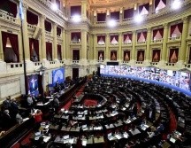 Aspecto de la Cámara de Diputados argentina. TWITTER@DiputadosAR