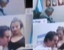 Juan Emilio Ameri se justificó explicando que quería revisar las prótesis mamarias de su pareja. ESPECIAL