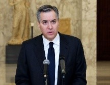 ''Pido disculpas de no poder seguir con la tarea de formar gobierno'', declaró Mustapha Adib durante un discurso televisado. AFP