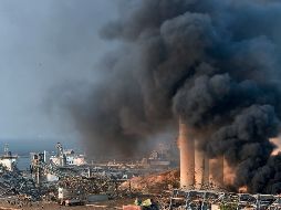 El pasado 4 de agosto, explotaron dos mil 750 toneladas de nitrato de amonio que llevaban almacenadas en el puerto de la capital libanesa seis años. EFE / ARCHIVO