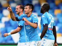 Lozano mantiene un buen momento en Italia. AP / A. Garofalo