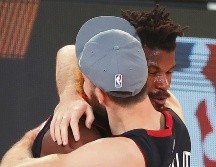 FIGURAS. Jimmy Butler (izq.) y Goran Dragic han sido artífices del éxito de Miami. AFP • K. Cox