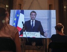 De acuerdo con Macron, las nuevas restricciones se concentran en áreas donde, de acuerdo con las autoridades sanitarias, se registra una mayor propagación del virus. AFP / A. Amro
