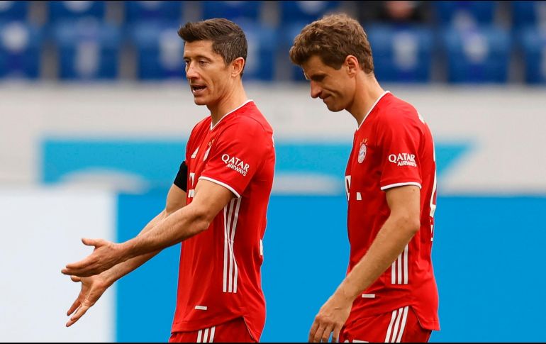El Bayern Múnich perdió ante el Hoffenheim por 4-1. EFE R. Wittek