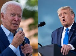 Joe Biden y Donald Trump se enfrentarán en el primer debate presidencial. EFE